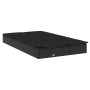 Tumbona 2 personas ratán sintético con cojines negro de vidaXL, Tumbonas - Ref: Foro24-319647, Precio: 272,63 €, Descuento: %