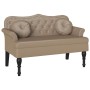 Banco Chesterfield Capuchino 120.5 x 65 x 75 cm Cuero sintético en Bancos | Comprar online en Foru.es
