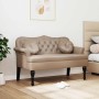 Banco Chesterfield Capuchino 120.5 x 65 x 75 cm Cuero sintético en Bancos | Comprar online en Foru.es