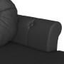 Banco Chesterfield Negro 120.5 x 65 x 75 cm Cuero sintético en Bancos | Comprar online en Foru.es