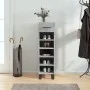 Zapatero madera de ingeniería gris hormigón 30x35x105 cm de vidaXL, Armarios y almacenamiento - Ref: Foro24-829704, Precio: 6...