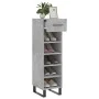 Zapatero madera de ingeniería gris hormigón 30x35x105 cm de vidaXL, Armarios y almacenamiento - Ref: Foro24-829704, Precio: 6...