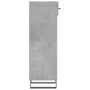 Zapatero madera de ingeniería gris hormigón 30x35x105 cm de vidaXL, Armarios y almacenamiento - Ref: Foro24-829704, Precio: 6...