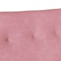 Banco Chesterfield Rosa 112 x 65,5 x 75 cm Terciopelo en Bancos | Comprar online en Foru.es