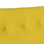 Banco Chesterfield Amarillo 112 x 65,5 x 75 cm Terciopelo en Bancos | Comprar online en Foru.es
