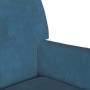 Banco Chesterfield Azul 112 x 65,5 x 75 cm Terciopelo en Bancos | Comprar online en Foru.es