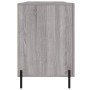 Escritorio madera de ingeniería gris Sonoma 140x50x75 cm de vidaXL, Escritorios - Ref: Foro24-829562, Precio: 128,43 €, Descu...