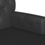 Banco Chesterfield Negro 119.5 x 64.5 x 75 cm Cuero sintético en Bancos | Comprar online en Foru.es