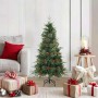 Árbol de Navidad artificial con ramas articuladas Verde 120 cm en Decoración Festiva y Estacional | Comprar online en Foru.es
