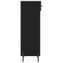Zapatero madera de ingeniería negro 30x35x105 cm de vidaXL, Armarios y almacenamiento - Ref: Foro24-829685, Precio: 48,42 €, ...
