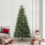 Árbol de Navidad artificial con ramas articuladas Verde 240 cm en Decoración Festiva y Estacional | Comprar online en Foru.es