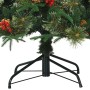 Árbol de Navidad artificial con ramas articuladas Verde 240 cm en Decoración Festiva y Estacional | Comprar online en Foru.es