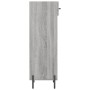 Zapatero madera de ingeniería gris Sonoma 30x35x105 cm de vidaXL, Armarios y almacenamiento - Ref: Foro24-829690, Precio: 46,...