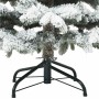 Árbol de Navidad artificial plegable cubierto de nieve 120 cm en Decoración Festiva y Estacional | Comprar online en Foru.es