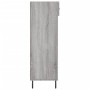 Zapatero madera de ingeniería gris Sonoma 60x35x105 cm de vidaXL, Armarios y almacenamiento - Ref: Foro24-829634, Precio: 65,...
