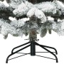 Árbol de Navidad artificial plegable cubierto de nieve 210 cm en Decoración Festiva y Estacional | Comprar online en Foru.es