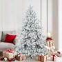 Árbol de Navidad artificial plegable cubierto de nieve 180 cm en Decoración Festiva y Estacional | Comprar online en Foru.es