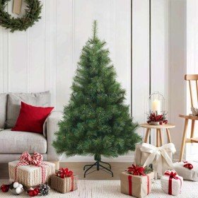 Árbol de Navidad artificial con ramas articuladas Verde 120 cm en Decoración Festiva y Estacional | Comprar online en Foru.es