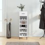 Zapatero madera de ingeniería blanco 30x35x105 cm de vidaXL, Armarios y almacenamiento - Ref: Foro24-829692, Precio: 61,40 €,...