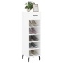 Zapatero madera de ingeniería blanco 30x35x105 cm de vidaXL, Armarios y almacenamiento - Ref: Foro24-829692, Precio: 61,40 €,...
