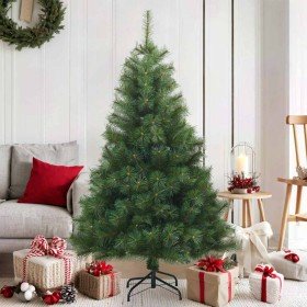 Árbol de Navidad artificial con ramas articuladas Verde 150 cm en Decoración Festiva y Estacional | Comprar online en Foru.es
