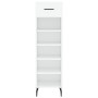 Zapatero madera de ingeniería blanco 30x35x105 cm de vidaXL, Armarios y almacenamiento - Ref: Foro24-829692, Precio: 61,40 €,...