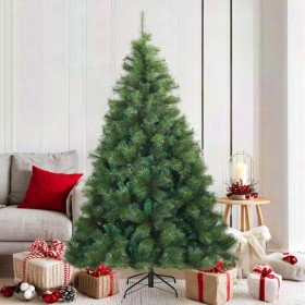 Árbol de Navidad artificial con ramas articuladas Verde 180 cm en Decoración Festiva y Estacional | Comprar online en Foru.es