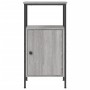 Mesitas de noche 2 uds madera ingeniería gris Sonoma 41x31x80cm de vidaXL, Mesitas de noche - Ref: Foro24-825930, Precio: 71,...
