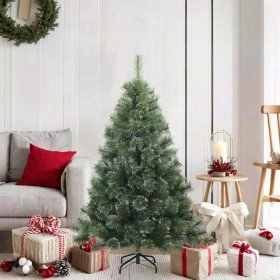 Árbol de Navidad artificial plegable cubierto de nieve Verde en Decoración Festiva y Estacional | Comprar online en Foru.es