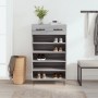 Zapatero madera de ingeniería gris Sonoma 60x35x105 cm de vidaXL, Armarios y almacenamiento - Ref: Foro24-829610, Precio: 57,...