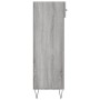 Zapatero madera de ingeniería gris Sonoma 60x35x105 cm de vidaXL, Armarios y almacenamiento - Ref: Foro24-829610, Precio: 57,...