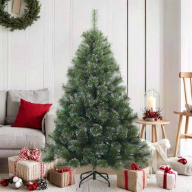 Árbol de Navidad artificial plegable cubierto de nieve Verde en Decoración Festiva y Estacional | Comprar online en Foru.es