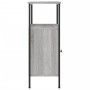 Mesitas de noche 2 uds madera ingeniería gris Sonoma 41x31x80cm de vidaXL, Mesitas de noche - Ref: Foro24-825930, Precio: 71,...