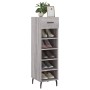Zapatero madera de ingeniería gris Sonoma 30x35x105 cm de vidaXL, Armarios y almacenamiento - Ref: Foro24-829698, Precio: 45,...