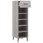 Zapatero madera de ingeniería gris Sonoma 30x35x105 cm de vidaXL, Armarios y almacenamiento - Ref: Foro24-829698, Precio: 45,...