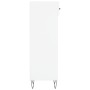 Zapatero madera de ingeniería blanco 30x35x105 cm de vidaXL, Armarios y almacenamiento - Ref: Foro24-829668, Precio: 66,91 €,...