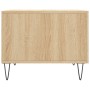 Mesa de centro madera contrachapada roble Sonoma 50x50x40 cm de vidaXL, Mesas de centro - Ref: Foro24-829386, Precio: 37,75 €...