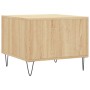 Mesa de centro madera contrachapada roble Sonoma 50x50x40 cm de vidaXL, Mesas de centro - Ref: Foro24-829386, Precio: 37,75 €...
