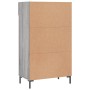 Zapatero madera de ingeniería gris Sonoma 60x35x105 cm de vidaXL, Armarios y almacenamiento - Ref: Foro24-829618, Precio: 81,...