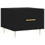 Mesa de centro madera contrachapada negro 50x50x40 cm de vidaXL, Mesas de centro - Ref: Foro24-829366, Precio: 51,57 €, Descu...