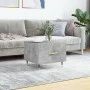 Mesa de centro madera de ingeniería gris hormigón 50x50x40 cm de vidaXL, Mesas de centro - Ref: Foro24-829356, Precio: 39,17 ...
