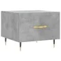 Mesa de centro madera de ingeniería gris hormigón 50x50x40 cm de vidaXL, Mesas de centro - Ref: Foro24-829356, Precio: 39,17 ...