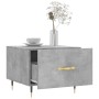 Mesa de centro madera de ingeniería gris hormigón 50x50x40 cm de vidaXL, Mesas de centro - Ref: Foro24-829356, Precio: 39,53 ...