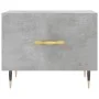 Concrete gray engineered wood coffee table 50x50x40 cm by vidaXL, Coffee table - Ref: Foro24-829356, Price: 39,17 €, Discount: %