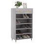 Zapatero madera de ingeniería gris Sonoma 60x35x105 cm de vidaXL, Armarios y almacenamiento - Ref: Foro24-829594, Precio: 56,...