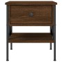 Mesitas noche 2 uds madera ingeniería marrón roble 40x42x45 cm de vidaXL, Mesitas de noche - Ref: Foro24-825962, Precio: 79,1...