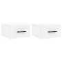 Wall bedside tables 2 pcs white 35x35x20 cm by vidaXL, Lockers and storage cabinets - Ref: Foro24-829869, Price: 44,82 €, Dis...