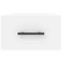 Mesitas de noche de pared 2 uds blanco 35x35x20 cm de vidaXL, Taquillas y armarios de almacenamiento - Ref: Foro24-829869, Pr...
