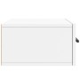 Mesitas de noche de pared 2 uds blanco 35x35x20 cm de vidaXL, Taquillas y armarios de almacenamiento - Ref: Foro24-829869, Pr...