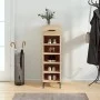 Zapatero madera de ingeniería roble Sonoma 30x35x105 cm de vidaXL, Armarios y almacenamiento - Ref: Foro24-829679, Precio: 71...